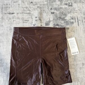 lululemon athletica Dark Brown Bike Shorts